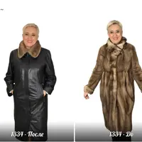 Парка из кожи и меха. Перешив кожаных и меховых изделий