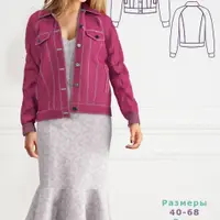 Выкройка джинсовки реглан WJ200821