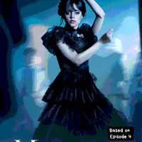 Воркбук по сериалу Wednesday. Четвертая серия