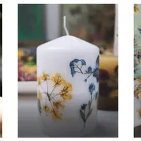 Цветочные свечи