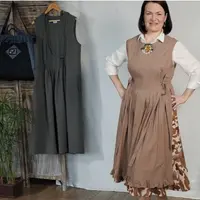 Сарафан со складками