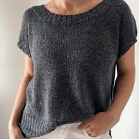 Кофточка оверсайз сверху Suri