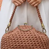 Сумка Саквояж крючком