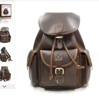 Выкройка кожаного рюкзака №25