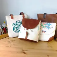 Большое путешествие. Валяние сумки и рюкзака на 3D-шаблоне. Работа с кожей