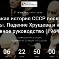 Политическая история СССР после мировой войны. Падение Хрущева и новое коллективное руководство (1964-1966 гг.)