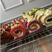 Мини-рулеты с 7 разными вкусами