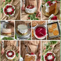 Молочная девочка с малиной