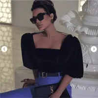 Корсет с рукавами-буфами