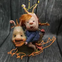 Принцесса и дракон + Марфуша на лягушке