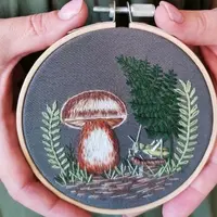 Живая вышивка