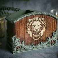 Карандашница Золотой лев