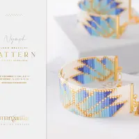 Подборка PDF шаблонов браслетов, колец и серег из бисера