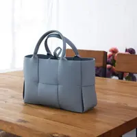 Сумка 1053 – плетеная сумка шоппер без подкладки