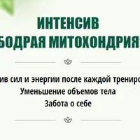 Интенсив «Бодрая митохондрия»