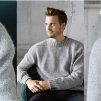 Вязаный мужской пуловер Erik