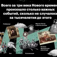 Эпоха Нового времени: три века революций