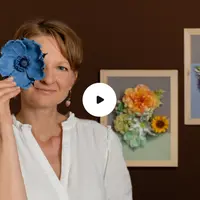 Текстиль с цветочным узором: создание 3D-аксессуаров из джинсовой ткани