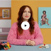 Видимая починка: ремонт цветного трикотажа