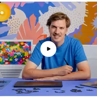 Illustrated pattern design: Eye catching vector illustrations