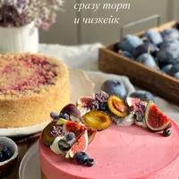Сливовый сборник. Торт и чизкейк