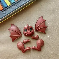 Декор ёлочного шара Дракончик