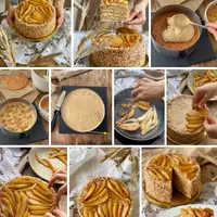 Грушевый медовик