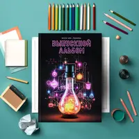 Шаблон фотокниги "Химия"