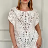 Мастер-класс по вязанию топа Диона