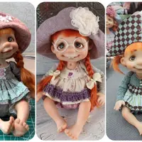 Подвижная кукла