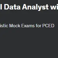 Сертифицированный аналитик данных начального уровня с Python (PCED)