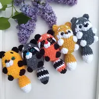 Мастер-класс Хвостики: Красная панда, Енотик, Коржик, Хаски, Лисичка