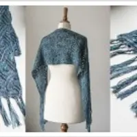 Вязаный шарф с аранами Kirriemuir