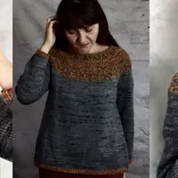 Пуловер с кокеткой Barocco