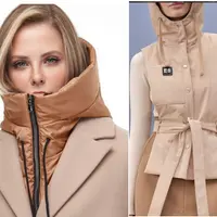 Манишка с капюшоном