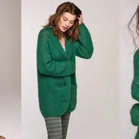 Кардиган из мохера Ribb