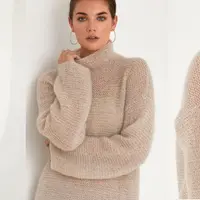 Свитер из мохера Beige