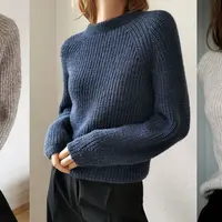 Свитер резинкой спицами Coming soon