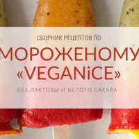 Сборник рецептов по мороженому Veganice