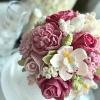 Премиальные зефирные цветы в молдах