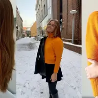 Свитер с рукавом фонарик Power Puff