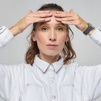 Устраняем морщины на лбу