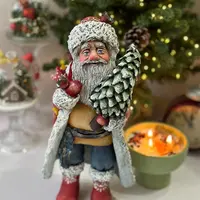 Дед Мороз из папье-маше