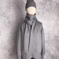 Машинное вязание: Шапка и шарф