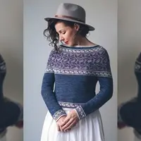 Пуловер крючком Dreamscape