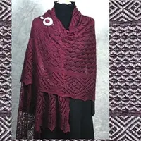 Ажурный палантин Field of Feathers