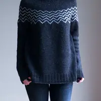 Вязаный пуловер оверсайз Monochrome