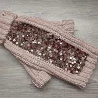 Свитер с интарсией для собаки