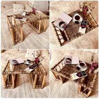 Плетёный столик