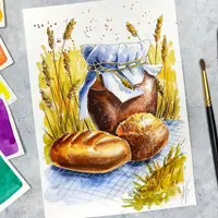 Скетчинг. Деревенский марафон